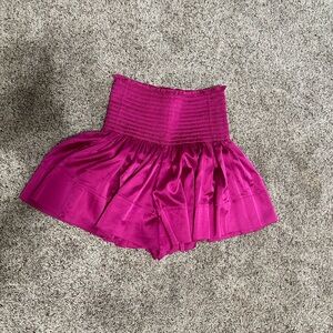 natural life shorts, xs, magenta